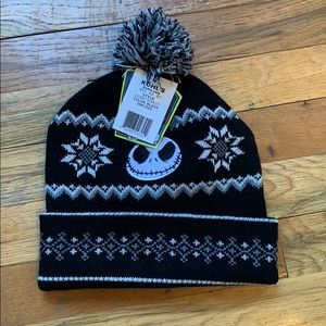 Tim Burton Nightmare Before Christmas Beanie NWT
